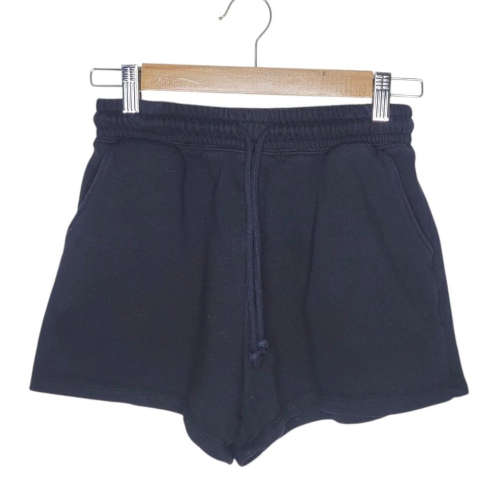 PICK 3 FOR $20 Aeropostale Fleece Slouchy Black Sweat Shorts Women's Size XXS